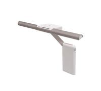 BenQ LaptopBar - Lámpara de monitor para ordenador portátil, función de atenuación automática, temperatura de color ajustable con 7 niveles, luz para portátil con banco de energía, lámpara USB