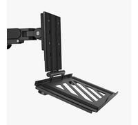 BenQ LTB01 Bandeja Plegable para portátiles para Brazos de Monitor. Montaje VESA 75 × 75 mm Compatible con portátiles de 12 a 17 Pulgadas. Paneles de protección y Almohadillas.