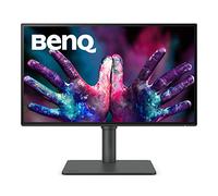 BenQ PD2506Q Monitor de diseño (tecnología AQCOLOR, 25 pulgadas, QHD, IPS, color panorámico P3, carga USB-C, DP / HDMI, KVM, HDR 400, altura ajustable) Compatible con MacBook