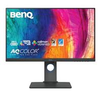 BenQ PD2705Q Monitor de diseño (tecnología AQCOLOR, 27 pulgadas, QHD, IPS, carga USB-C, DP / HDMI, KVM, altura ajustable) Compatible con MacBook