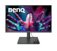 BenQ PD2705U Monitor de diseño (tecnología AQCOLOR, 27 pulgadas, 4K UHD, IPS, color panorámico P3, carga USB-C, DP / HDMI, KVM, altura ajustable) Compatible con MacBook