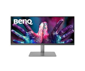BenQ PD3420Q Monitor 86.4 cm (34 Pulgadas) Ultrawide 21:9 UWQHD 3440 x 1440 Pixeles IPS 5 ms 400 cd/m2 HDR10 USB-C Altavoces Ajustable Gris