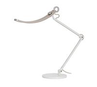 BenQ WiT Lámpara de Escritorio para Lectura Electrónica, protección ocular para lectura, estudio, manualidades, ultrapanorámica, brillante, regulable con 13 modos de color, brazo ajustable, oro mate