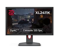 BenQ ZOWIE XL2411K Monitor Gaming (24 pulgadas, 144 Hz, 1080p, Compatible con PS5 y Xbox 120 fps, TN rápido, DyAc, Ecualizador negro, Intensidad de color)
