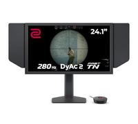 BenQ Zowie XL2546X+ Monitor Gaming 24 Pulgadas, 280Hz, TN Rápido, DyAc2, 1080p, HDMI 2.0 X3, DisplayPort, Setting to Share, S Switch, Pantalla con Visera, Altura Ajustable fácilmente, Progamer Base