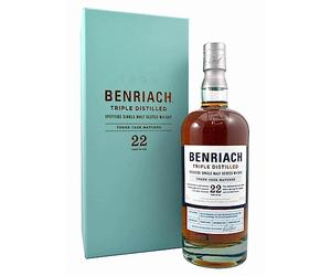 Benriach 22 Years Old Triple Distilled Three Cask Matured 46,8% Vol. 0,7l in Giftbox