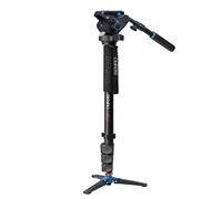 Benro A48FDS6- Kit monopié de aluminio (con funda de transporte), 2,49 kg, 67,5 x 175,5 cm