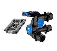 Benro GD3WH Cabezal con engranaje de 3 vas con placa ArcaSmart70 adicional (GD3WHACS70)