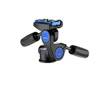 Benro HD2A - Trípode 3-Way Head Arca, Color Negro