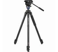 Benro Kit de trípode de vídeo A2573F de aluminio serie 2 incl. cabezal panorámico de vídeo S4Pro