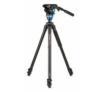Benro Kit de trípode de vídeo A2573F de aluminio serie 2 incl. cabezal panorámico de vídeo S6Pro