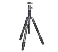 Benro Trípode de Fibra de Carbono Bat Series 24C y Cabezal de 4 Secciones VX25