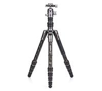 Benro Trípode de Fibra de Carbono Bat Series 15C y Cabezal VX20 de 5 Secciones