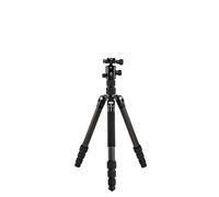 Benro Tripster trípode de Viaje/monopié, trípodes de cámara Serie 2, Negro CF (FTR28CB1GBLK)
