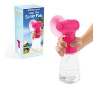 Benross Ventilador Water Mist, ventilador portátil de agua nebulizada, funciona con pilas, ideal para vacaciones, deportes, oficina, jardín, 400 ml, 40249