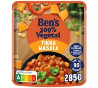 BEN'S ORIGINAL 100% vegetal Tikka Masala (1 unidad)