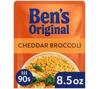 BEN'S ORIGINAL Ready Rice Cheddar - Sabor de brócoli para cena sencilla, bolsa de 240 ml