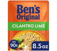 BEN'S ORIGINAL Ready Rice Cilantro Lime Flavored Rice, Easy Dinner Side, 241.0 g