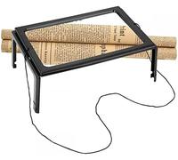 BENSON 99943 Lupa de Lectura con 4 Leds, Negro, 27 x 20 x 11 Cm