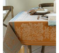 Benson Mills Harvest - Mantel de Tela Jacquard Pesado para otoño, Cosecha y Acción de Gracias (Gris Pardo, 60 x 120 Pulgadas, Rectangular)