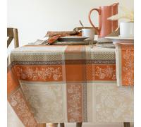 Benson Mills Hilo de la reliquia Hilo teido de tela Jacquard Table Cosecha de otoo y mantel de Accin de Gracias (60 """" x 84 """" Cosecha de la heren