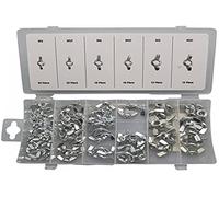 BENSON TOOLS 48996 Tuercas Mariposa, 100 Unidades, Plateado