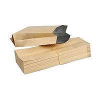 Benssey 50unids Cubierta de Papel Kraft Vintage Pequeno Papel Bolsa Kraft para sobre Impermeable del Regalo de Bolsas Dulces Regalos de Embalaje con Aroma 10.5cmx5cmx2cm