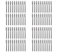 Benssey 80 Piezas T119BO 12 TPI Surtido de Hojas de Caladora de Desplazamiento con Vástago en T para Cortar Madera con Precisión
