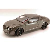 Bentley Continental Gt Supersports 2009 Gun Plata 1:18 Modelo 4265 Welly