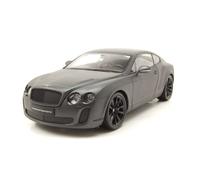 Bentley Continental Gt Supersports 2009 Gun Plata 1:18 Modelo 4265 Welly