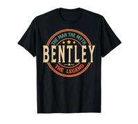 BENTLEY El Hombre El Mito La Leyenda Vintage Personalizado Camiseta