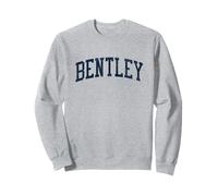 Bentley IA Vintage Athletic Sports JSN2 - Impresión Azul Marino Sudadera