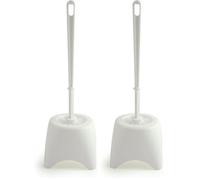 Bentley - Industrial P3302/blanco escobilla de Inodoro con Soporte (Paquete de 2)