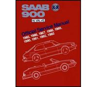 Bentley Publisher Saab 900 16 Valve 1985-1993 Official Service Manua (Tapa dura)