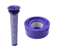 BeNtli Accesorios de Repuesto for aspiradora inalámbrica, Filtro Frontal, Filtro Trasero HEPA, Compatible con Dyson V8 y V7 (Color : 2pcs)