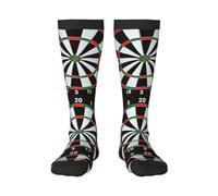 BeNtli Calcetines De Equipo,Medias Calcetines De Compresión Calcetines Deportivos Novedad Casual 55 CM Para Dardo Objetivo Unisex