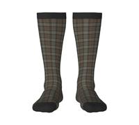 BeNtli Calcetines De Equipo,Medias Calcetines De Compresión Calcetines Deportivos Novedad Casuales 55 CM Para Unisex Outlander Fraser Tartán