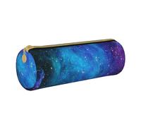 BeNtli Estuche para lápices, Estuche para bolígrafos, Estuche portátil para lápices, Estuche de Cuero, Bolsas de Almacenamiento de papelería, Estrellas de la Galaxia en el Espacio