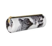 BeNtli Estuche para lápices, Estuche para bolígrafos, Estuche portátil para lápices, Estuche de Cuero, Bolsas de Almacenamiento de papelería, Oso Koala