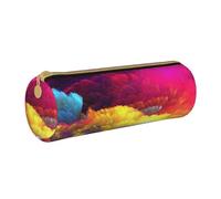 BeNtli Estuche para lápices, Estuche para bolígrafos, Estuche portátil para lápices, Estuche de Cuero, Bolsas de Almacenamiento de papelería, Impresión Acuarela Arte Hermosa Tinta