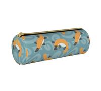 BeNtli Estuche para lápices, Estuche para bolígrafos, Estuche portátil para lápices, Estuche de Cuero, Bolsas de Almacenamiento de papelería, ornitorrinco Lindo