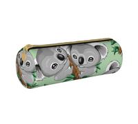 BeNtli Estuche para lápices, Estuche para bolígrafos, Estuche portátil para lápices, Estuche de Cuero, Bolsas de Almacenamiento de papelería, Lindo Koala