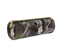BeNtli Estuche para lápices, Estuche para bolígrafos, Estuche portátil para lápices, Estuche de Cuero, Bolsas de Almacenamiento de papelería, Lindo Estampado de Oso Koala