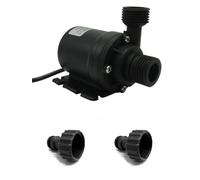 BeNtLi Micro Bomba De Agua De 12 V/24 V - Bomba De Agua CC Sin Escobillas De Alto Rendimiento - Bomba De Agua Solar De Bajo Ruido para Riego De Plantas Y Decoración De Paisajes. (24V,B)