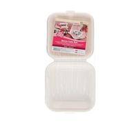 Bento Cake Box, 10 Piezas, 15x15 cm - Caja Blanco para Transportar Tartas (15x15 cm)