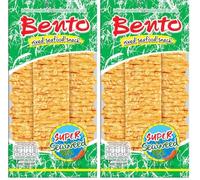BENTO - Snack de Calamar Super Alga - 1 X 20 GR (Paquete de 2)