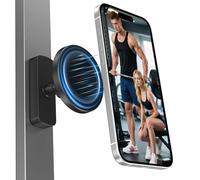 BENTOBEN - Soporte de teléfono magnético giratorio de 360 grados - Accesorio de fitness de adsorción universal magnética de doble cara compatible con todos los teléfonos. Filmar vídeos, Tutorial de