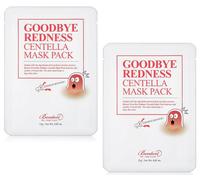 Benton Mascarilla Tejido Anti-Rojeces Centella Goodbay Redness 2 uds
