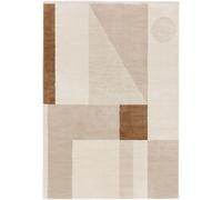 Benuta Alfombra beige/marrón 120x170