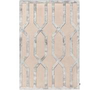 Benuta Alfombra crema/gris 160x230